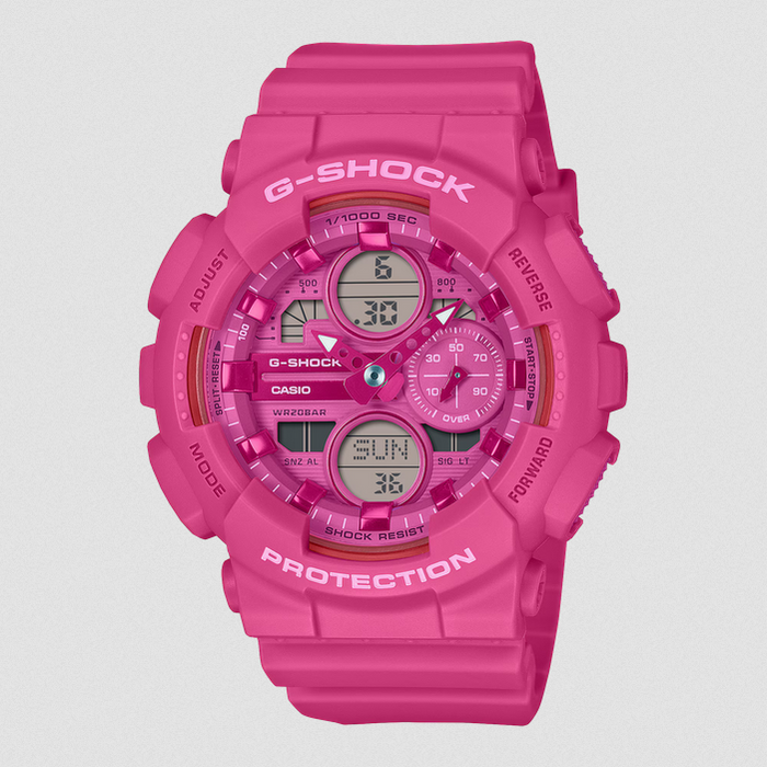 G-Shock Analog/Digital Bio Based Resin Pink Ladies' Watch