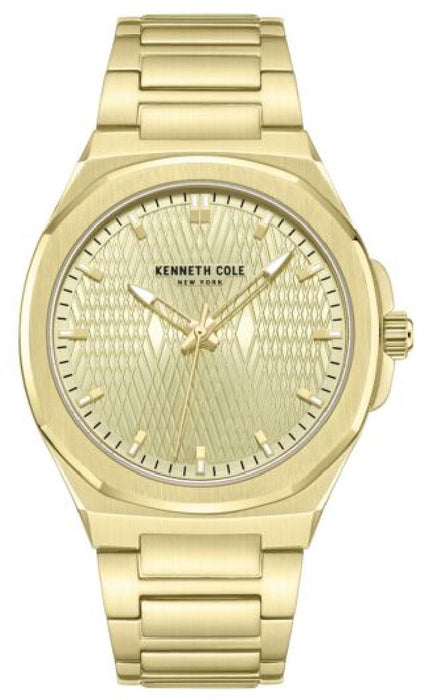 Kenneth Cole New York Classic 41mm Gold Watch KCWGG0047001
