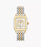 Michele Deco Madison Mid Two-Tone Diamond Dial