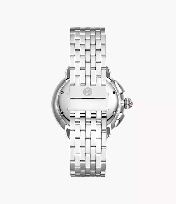 Michele Serein Stainless Steel Diamond Time After Time