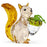 Swarovski SWAROVSKI IDYLLIA SQUIRREL AND ACORN - Time After Time Watches