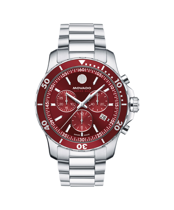 MOVADO MOVADO SERIES 800 RED - Time After Time Watches