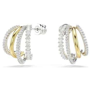 Swarovski SWAROVSKI PE HYPERBOLA HOOP EARRINGS - Time After Time Watches