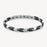 Brosway Italia BROSWAY BACKLINER BLACK AND SILVER BRACELET - Time After Time Watches