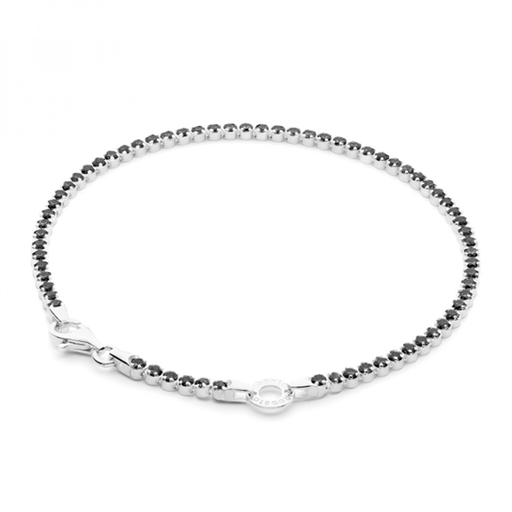 Rosato ROSATO STORIES TENNIS BRACELET BLACK SIZE C - Time After Time Watches