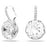 SWAROVSKI MILLENIA DROP EARRING WHITE