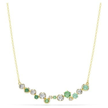 SWAROVSKI CONSTELLA NECKLACE GREEN/GOLD TONE