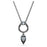 SWAROVSKI MESMERA PENDANT GRAY