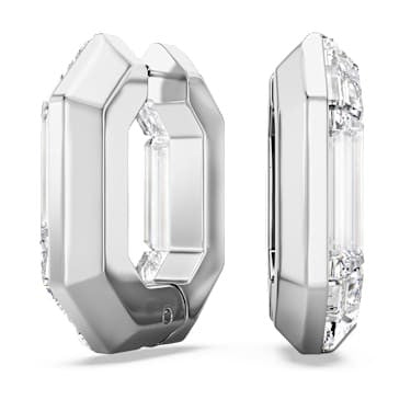 Swarovski SWAROVSKI LUCENT HOOP EARRING CLEAR - Time After Time Watches