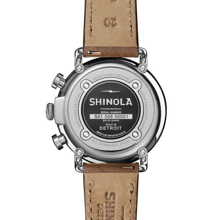 Shinola Runwell 41mm Blue Dial & Leather