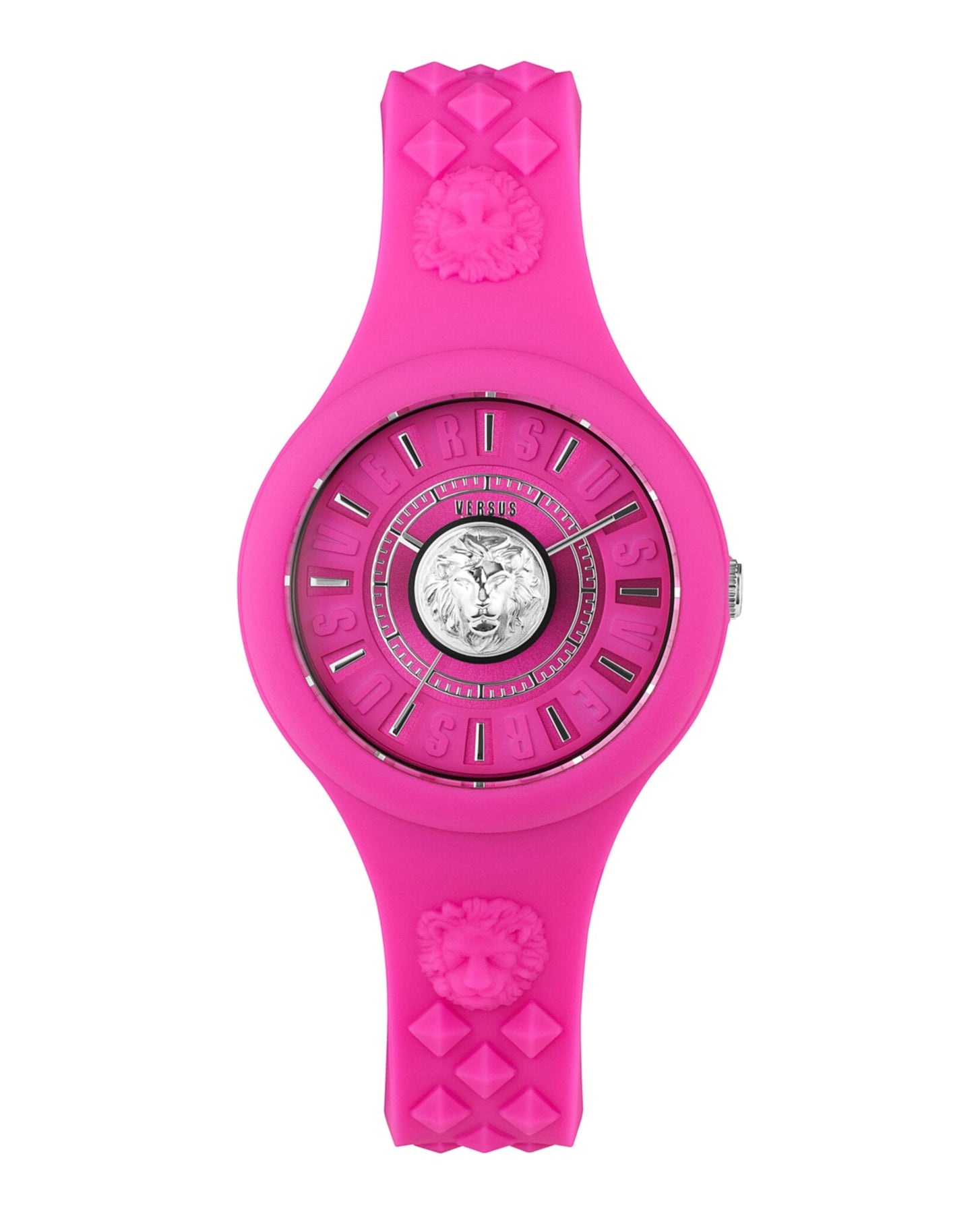 Fire Island Womens Watch 39MM Pink Case Pink with Stainless Steel