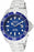 Invicta Pro Diver Men's SS & Blue Carbon Fiber Dial 12563