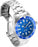 Invicta Pro Diver Men's SS & Blue Carbon Fiber Dial 12563