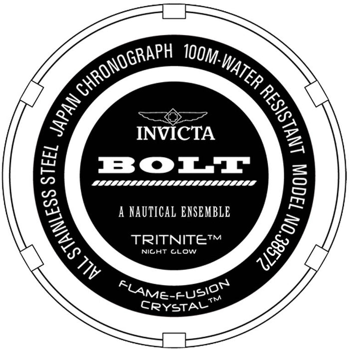 Invicta Men's Bolt SS & Blue 38572