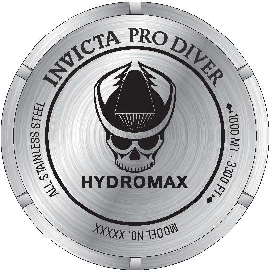 Invicta Men's Hydromax Rose & Silver Tone 38017