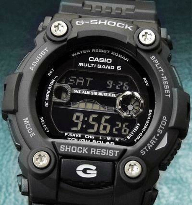 G-SHOCK Solar Atomic Black DIGITAL GW7900B-1 — Time After Time