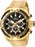 Invicta Men's Speedway Gold Tone Blk Dial 28658