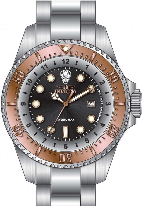 Invicta Men's Hydromax Rose & Silver Tone 38017