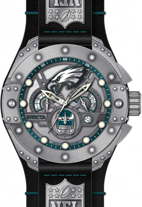 Invicta Invicta Men's NFL Eagles Silicone 45117 - Time After Time Watches