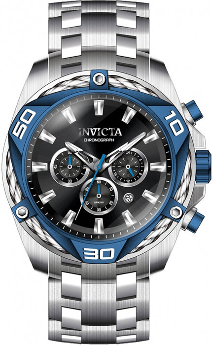 Invicta Men's Bolt SS & Blue 38572