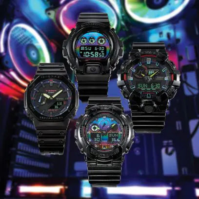 G-Shock G-SHOCK ANALOG DIGITAL GA100RGB-1A - Time After Time Watches