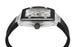 Philipp Plein Men's silver colored face with skeleton, black silicone band. black bezel and 44mm case. water resitant 5 atm.