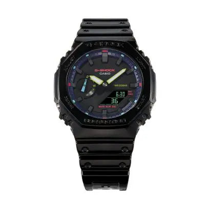 G-Shock G-SHOCK ANALOG DIGITAL GA2100RGB-1A - Time After Time Watches