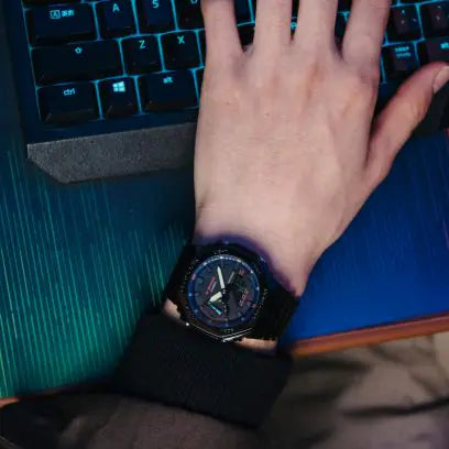 G-Shock G-SHOCK ANALOG DIGITAL GA2100RGB-1A - Time After Time Watches