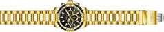 Invicta Men's Speedway Gold Tone Blk Dial 28658