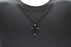 Blackjack Jewelry Blackjack Men's Franco Inlay Cross Black SS BJP177B - Time After Time Watches