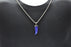 Blackjack Jewelry Blackjack Men's Lapis Lazuli Horn Necklace SS BJP163LL - Time After Time Watches