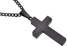 Blackjack Jewelry Blackjack Men's Black Cross Necklace BJP155B - Time After Time Watches