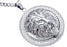 Blackjack Jewelry Blackjack Men's Lion Pendant Necklace SS BJP162W - Time After Time Watches