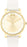 MOVADO Movado Bold Access 3600963 Swiss Women's Gold Cream Leather Watch - Time After Time Watches