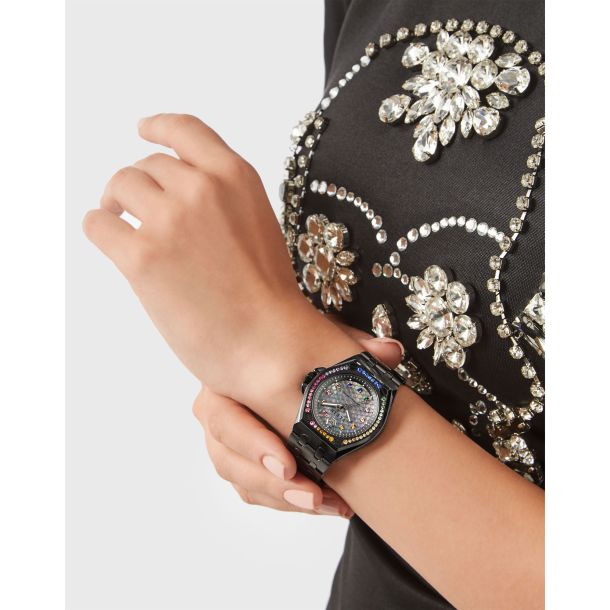 Philipp Plein Philipp Plein The Extreme Black & Rainbow - Time After Time Watches