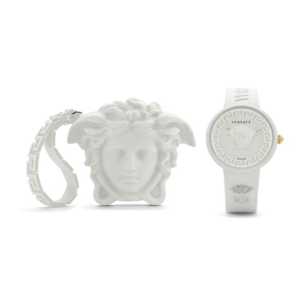 Versace Medusa Pop Watch White