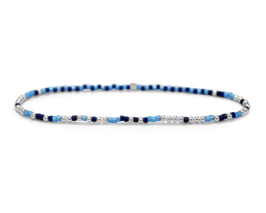 Skylar Paige YOU ARE MY PERSON Sentimental Stackers Beaded Bracelets - Blue My Mind