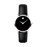 Movado Movado Women's Museum Classic Black Leather Strap 0607274 - Time After Time Watches