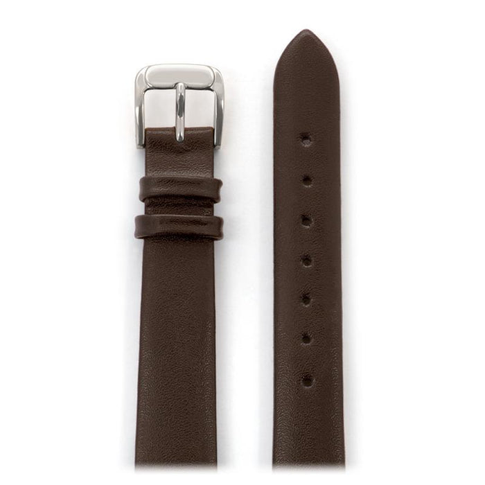 Speidel Ladies' Calfskin Leather Band in Black, Brown, White, Red and Navy - Time After Time Watches