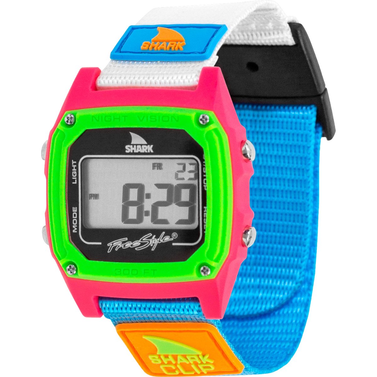 Freestyle Shark Classic Clip Neon — Time After Time