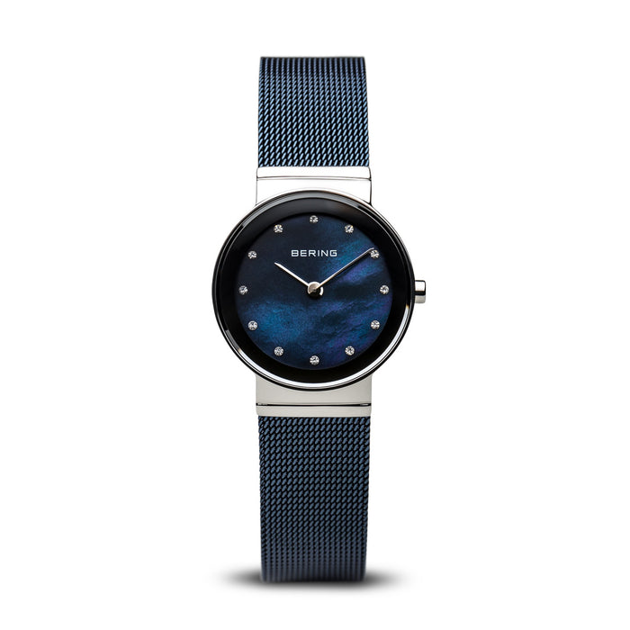 Classic Polished Silver Blue 10126-307