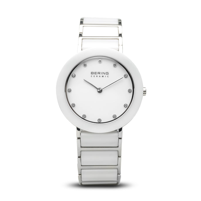 Ceramic Slim Watch With Scratch Resistant Sapphire Crystal 11435-754