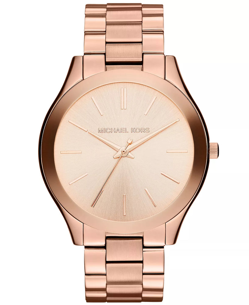 Michael Kors Slim Runway Rose Tone MK3197 - Time After Time Watches
