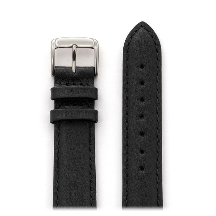 Speidel Men's Stitched Calfskin Leather Band in Black, Brown, Navy and Gray - Time After Time Watches