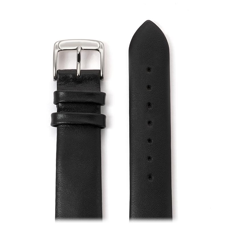 Men's Calfskin Leather Band in Black, Brown, White and Navy