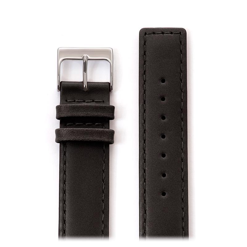 Men's Square Tip Padded Oiled Leather Band in Black, Brown and Honey