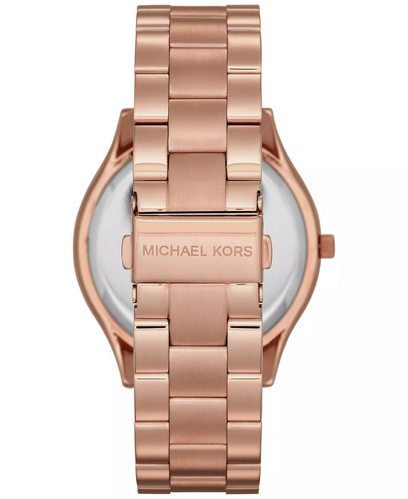 Michael Kors Slim Runway Rose Tone MK3197 - Time After Time Watches