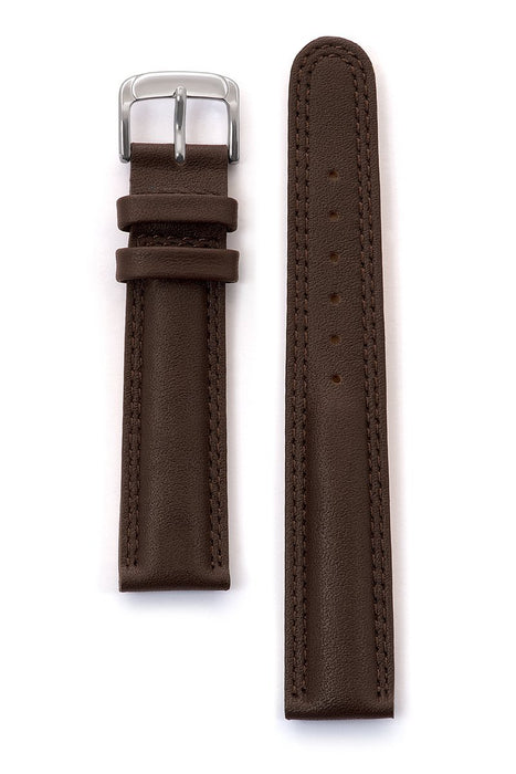Speidel Men's Laredo Double Stitched Leather Band in Black and Brown - Time After Time Watches
