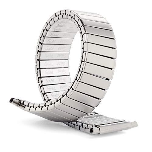 Mens Expansion Watch Band, Twist-O-Flex Adjustable End 16mm