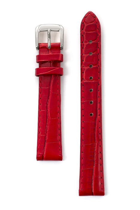 Speidel Ladies Alligator Grain Band in Black, Brown, Red , Green - Time After Time Watches